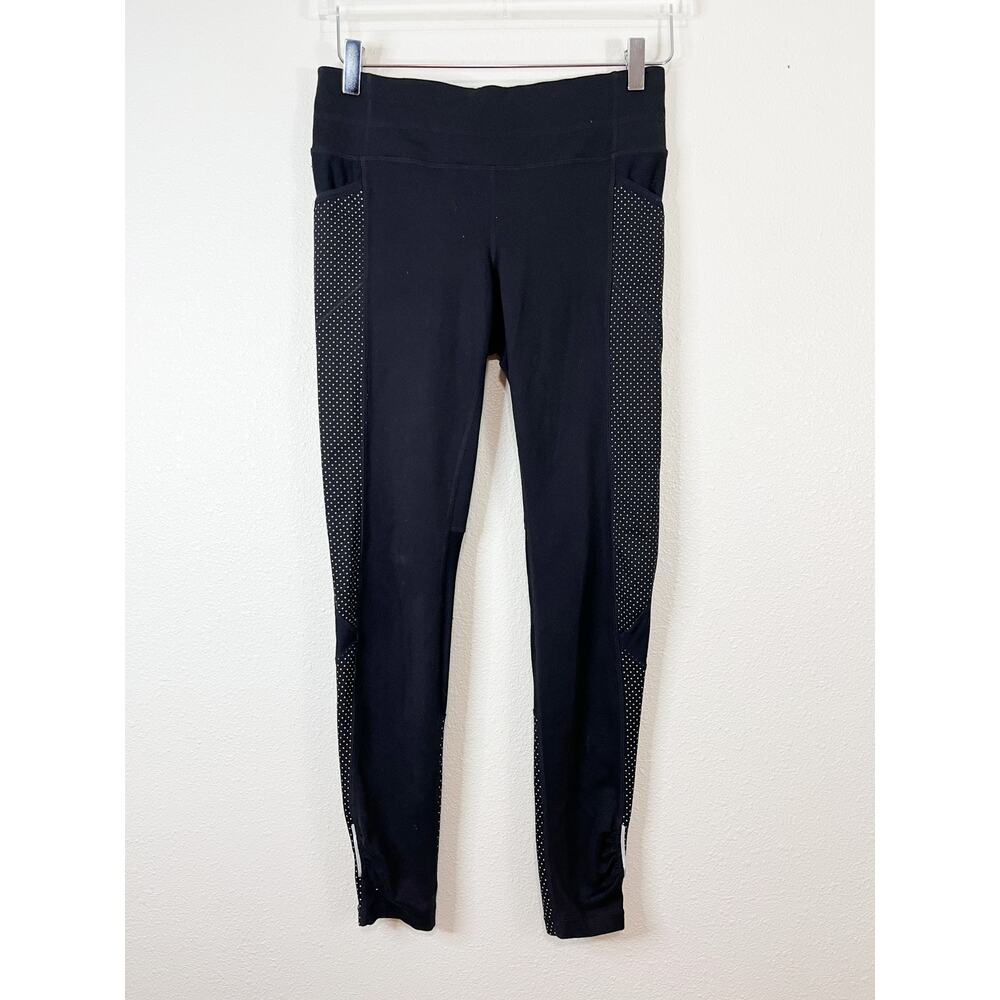 Athleta Black High Waist Activewear Leggings Women's Size Small